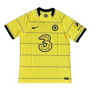 Nike Chelsea FC 2021/22 Stadium Away Men's Small Opti Yellow CV7888-732 NWT
